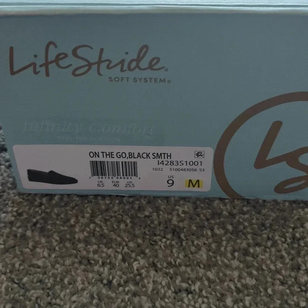 Woman's Life Stride Size 9 On the go black - Picture 2 of 6